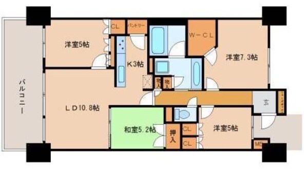 大津京ステーションプレイスの物件間取画像